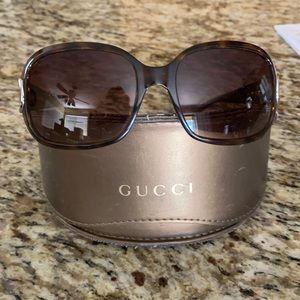 Authentic Gucci Sunglasses- excellent condition